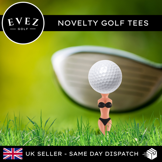 Bikini Lady Golf Tees - Funny Novelty Golf Gift