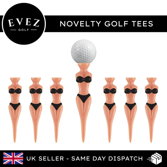 Bikini Lady Golf Tees - Funny Novelty Golf Gift